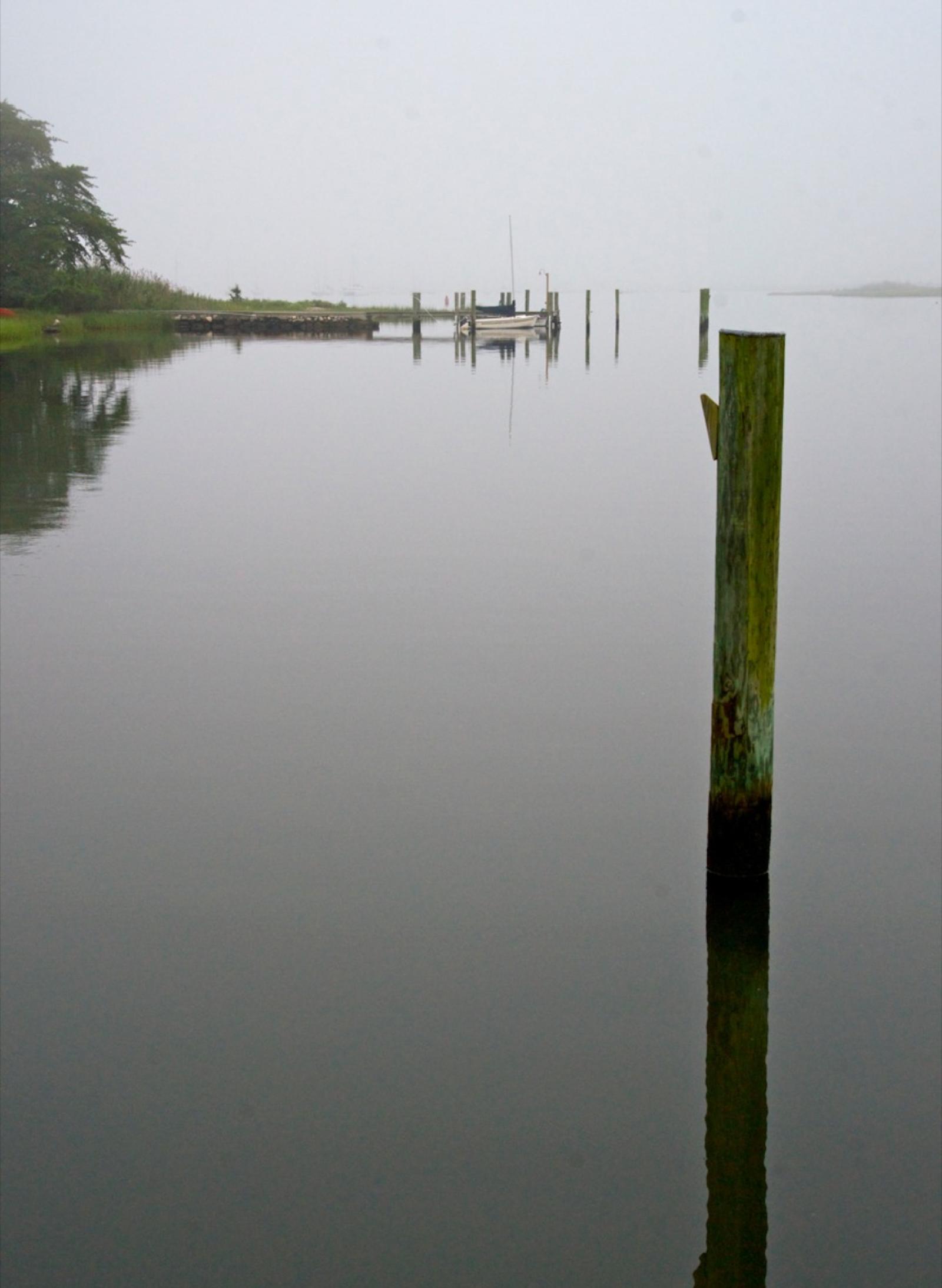 Mason's Island, the Mystic River, and the Stonington shoreline
